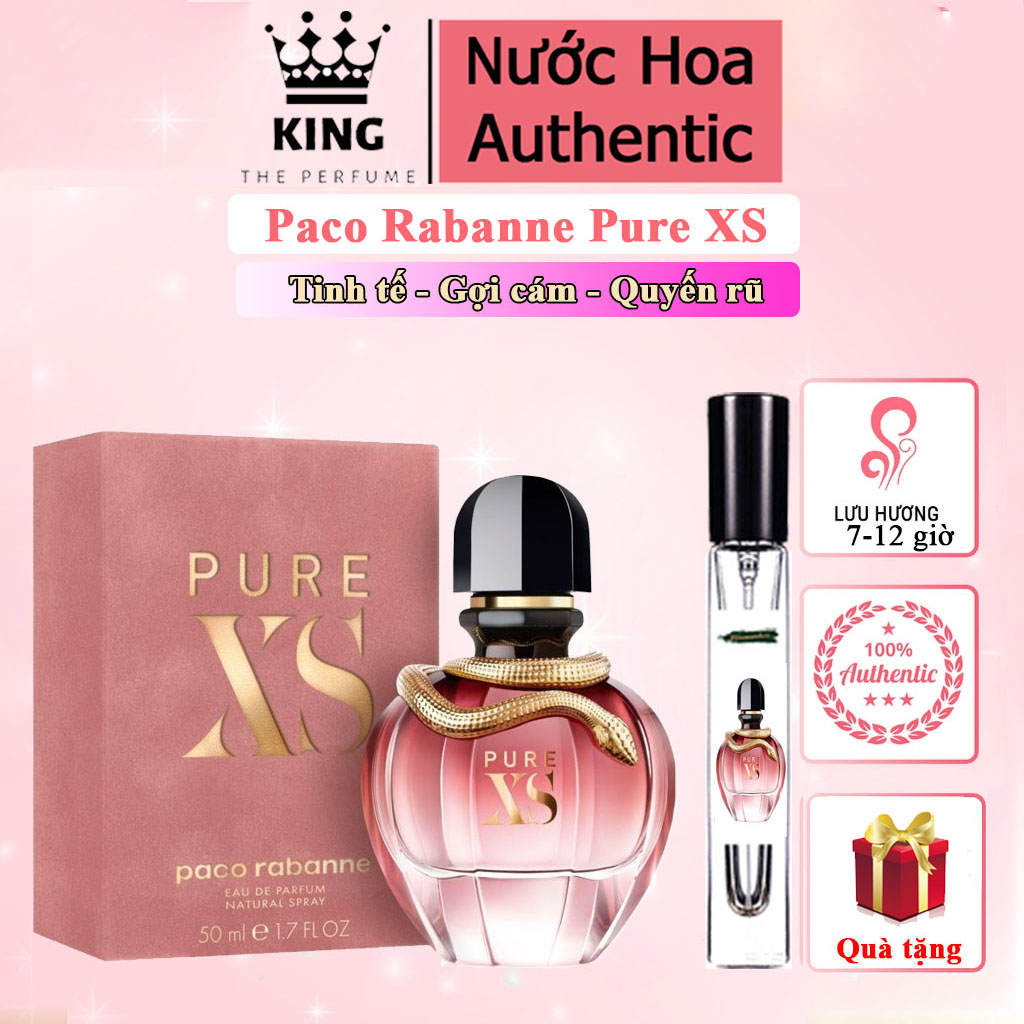 Nước hoa nữ 𝐏𝐮𝐫𝐞 𝐗𝐒 𝐅𝐨𝐫 𝐇𝐞𝐫 - phong cách tinh tế, gợi cám, hương hoa cỏ phương đông, nước hoa xs, chai chiết 5-10-20ml
