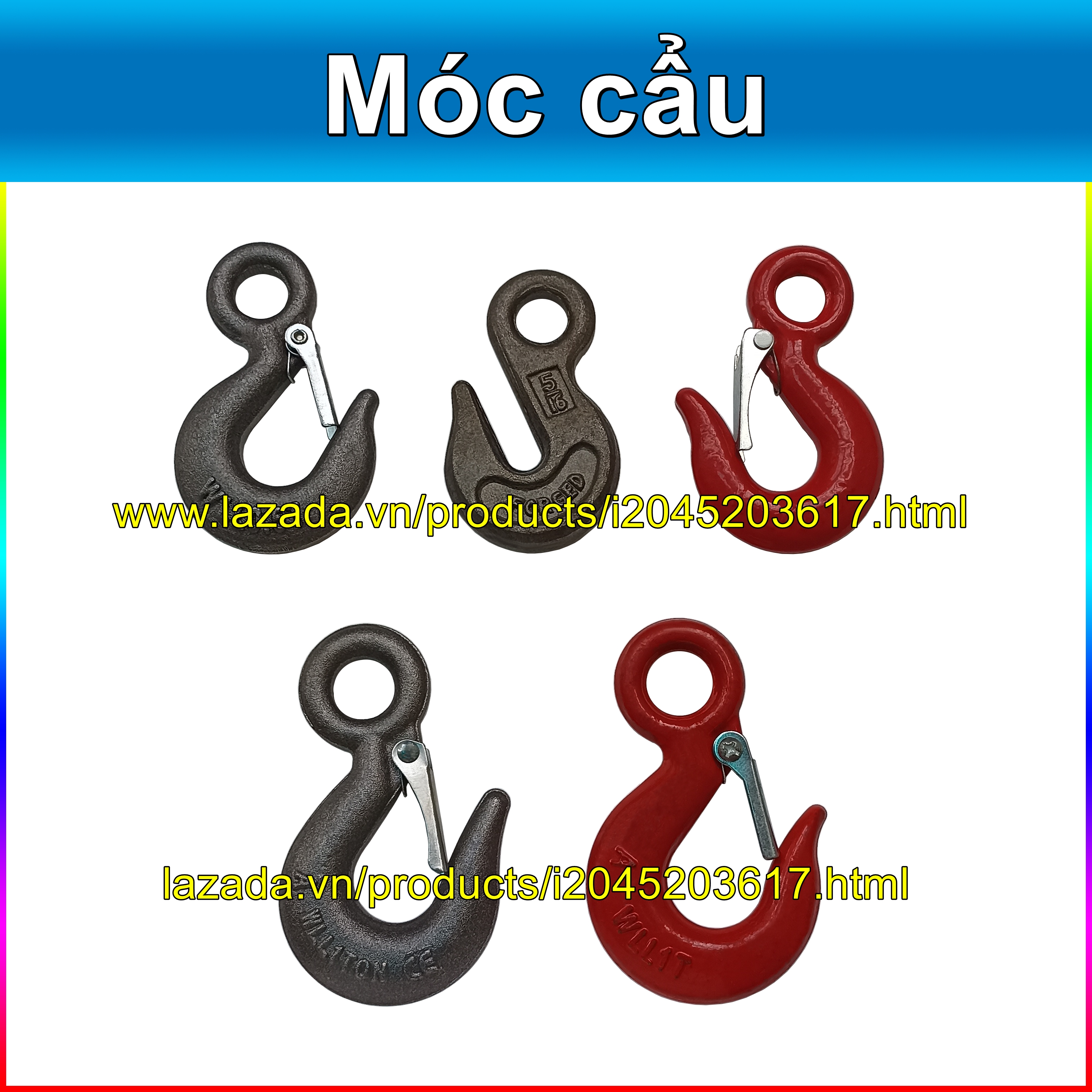Móc cẩu - móc cẩu cáp