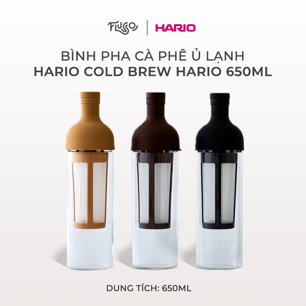Bình Pha Cà Phê Lạnh - Cold brew Hario 650ml
