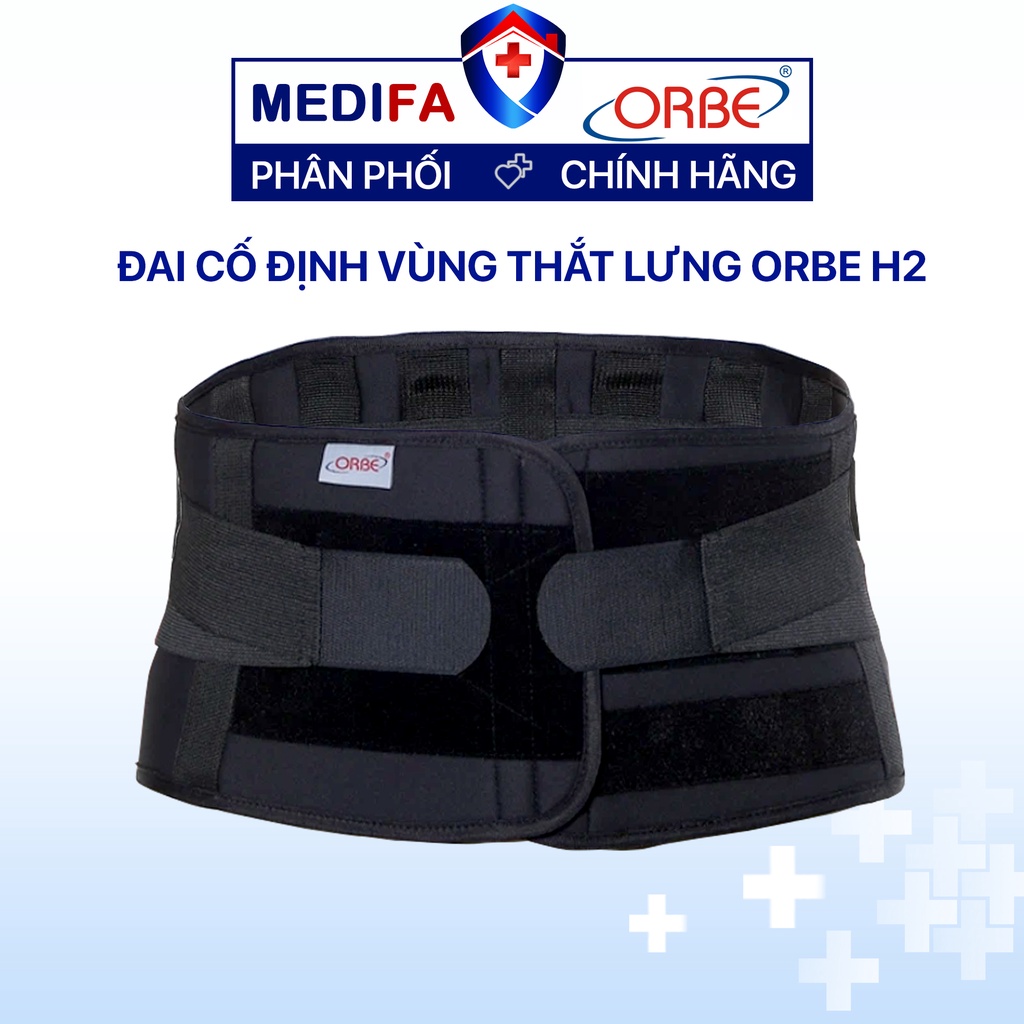 Đai lưng cột sống ORBE H2 cố định, ổn định vùng thắt lưng