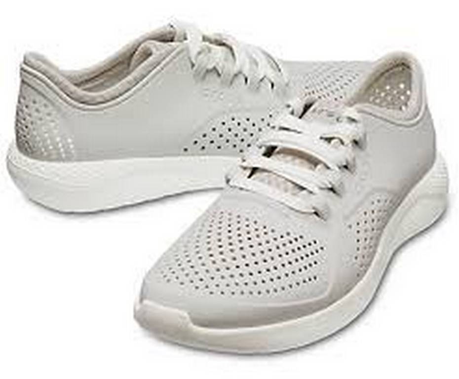 [3-Day Sale] Men's Lace-Up Plastic Shoes - Super Waterproof, Anti-Slip, Genuine Literide Pacer Crocs Shoes - 8