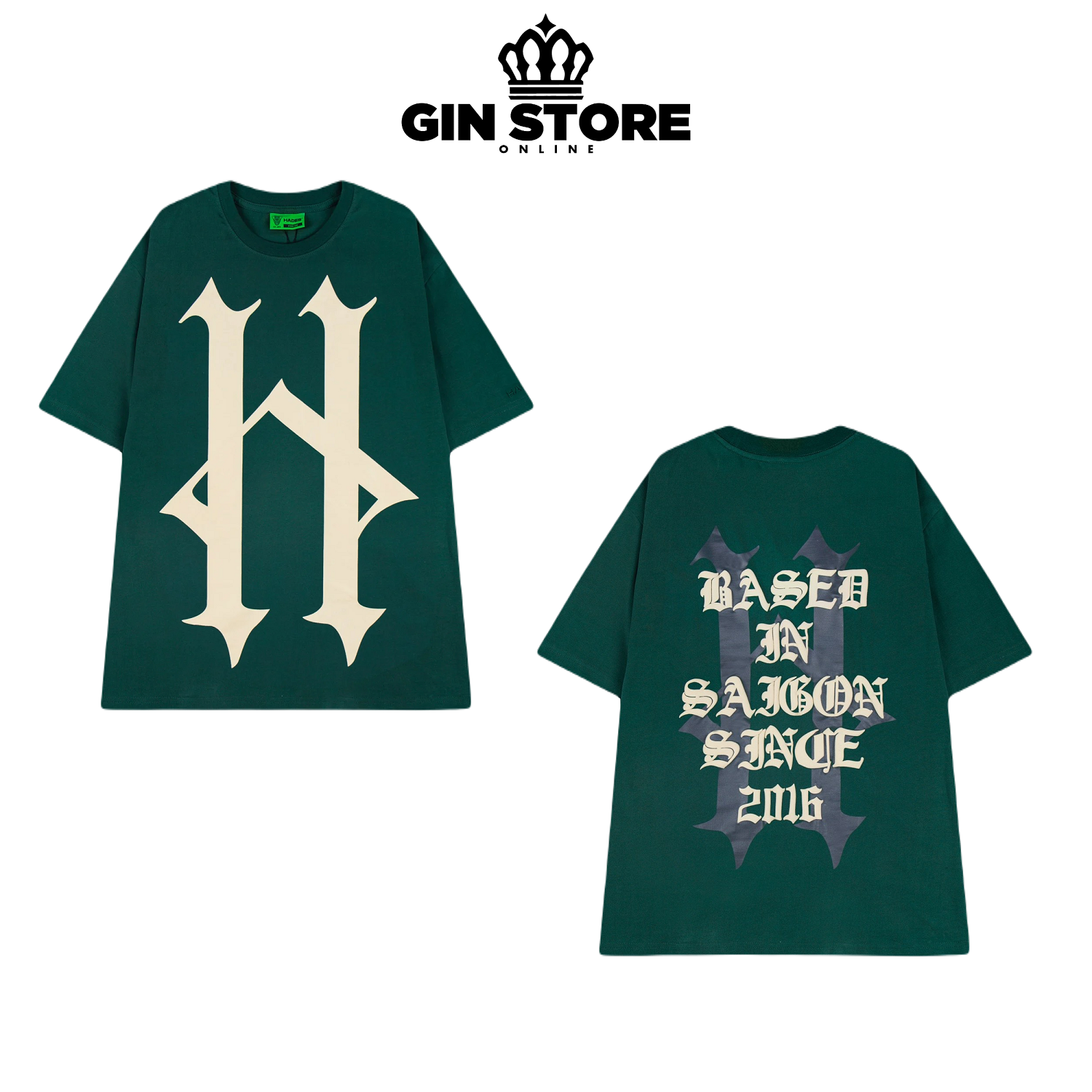 Áo thun hades alternative tee áo thun tay ngắn nam nữ hades alternative chất cotton cao cấp - gin store 02