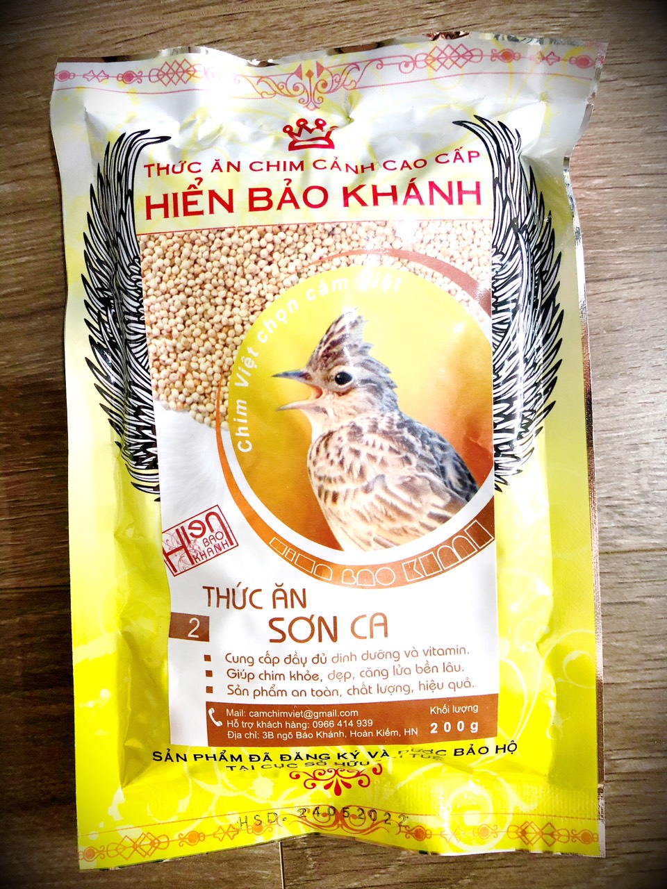Cám chim sơn ca số 2 hiển bảo khánh