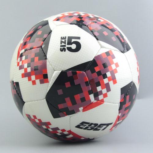 Quả bóng đá EBET CM8.01 số 5, da PU thích hợp sân 7 nhân tạo, sân cỏ tự nhiên - tặng kim bơm và lưới đựng