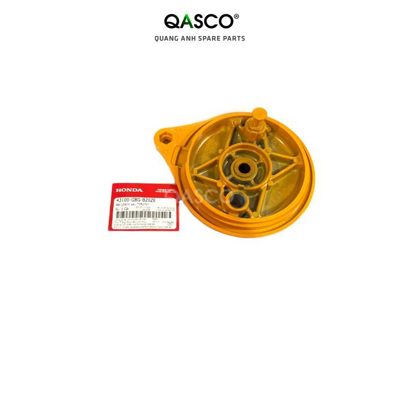 Bát phanh (thắng) sau (vàng cam) HONDA Wave RSV Repsol (43100GBGB20ZE) _8C 2C