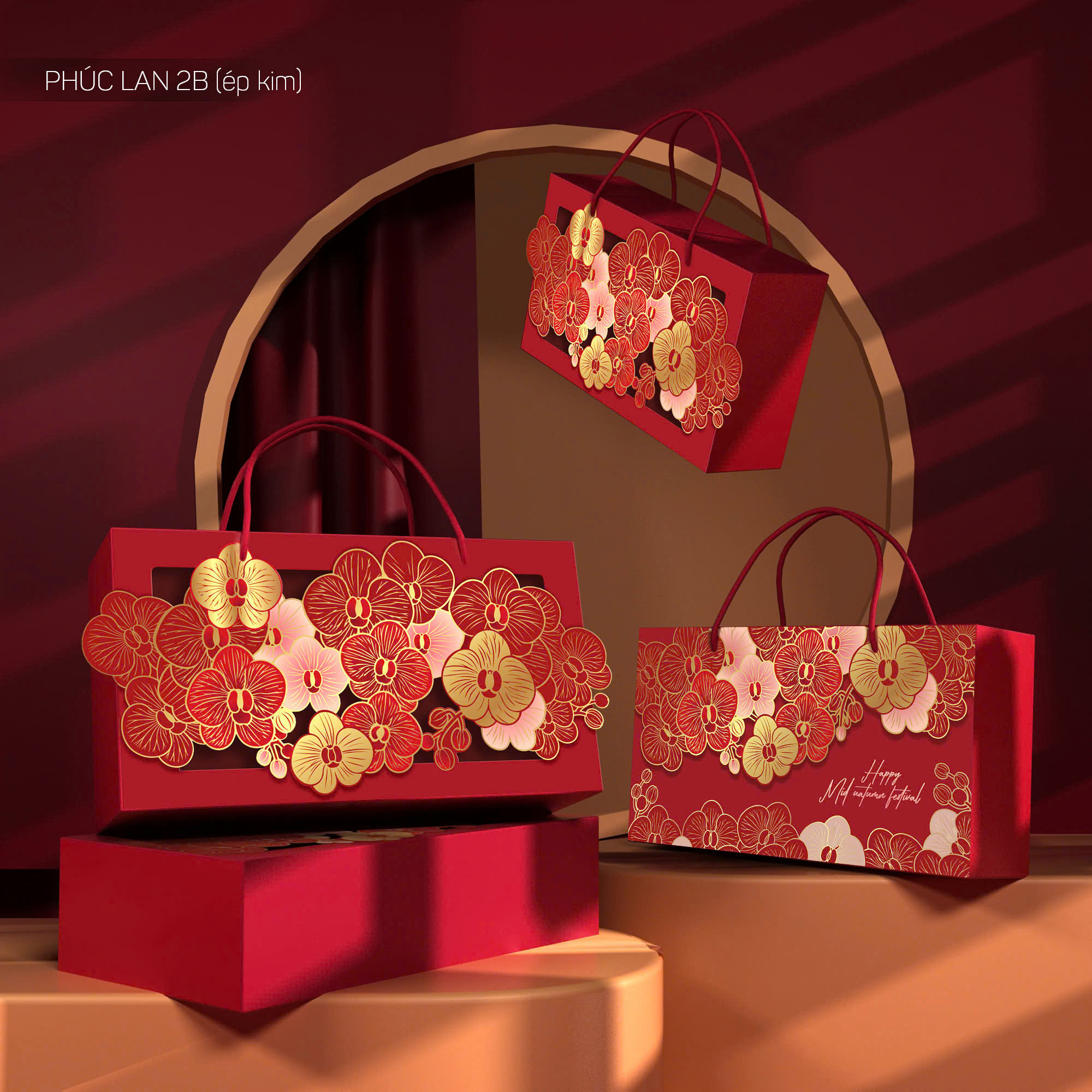 Hộp trung thu phúc lan 2B 50 hộp