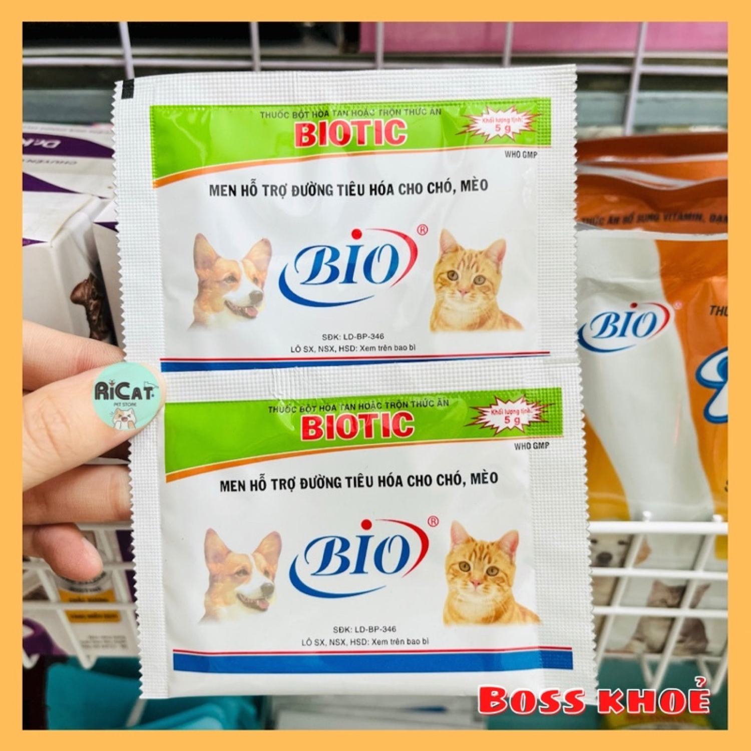 Men tiêu hoá bio | men hỗ trợ tiêu hoá cho chó mèo