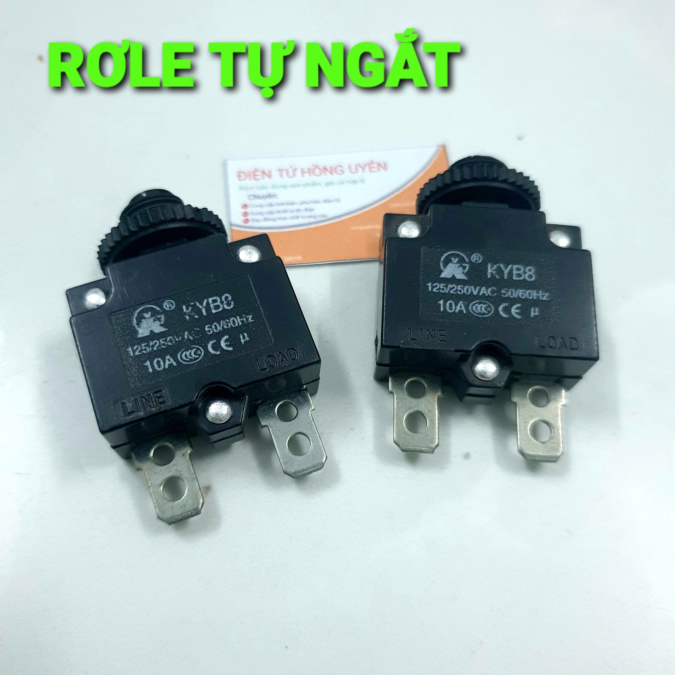 2 chiếc Role tự ngắt nguồn điện 220v. Rơ le bảo vệ thiết bị. Rơ le tự ngắt quá dòng bảo vệ thiết bị không cháy chập. Role điện tử