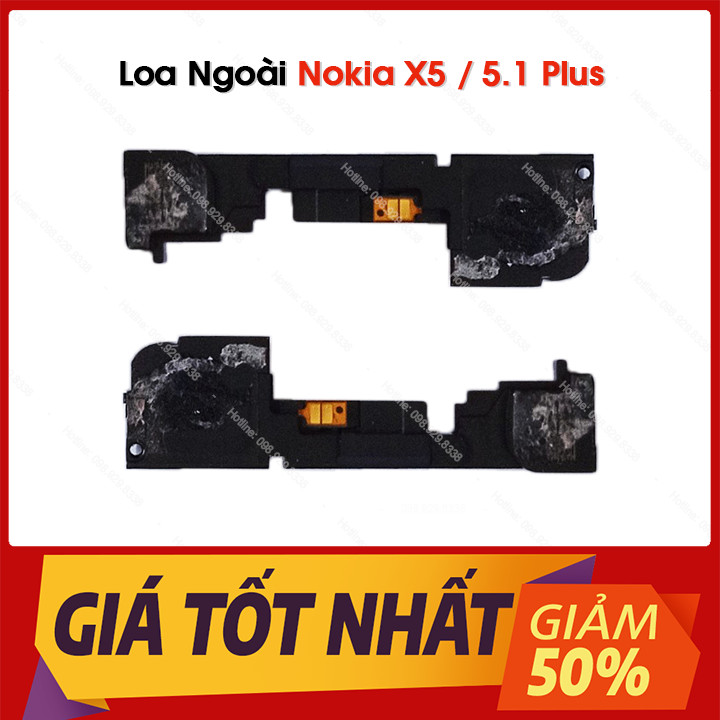 Loa ngoài nokia x5 2018 / 5.1 plus zin tháo máy