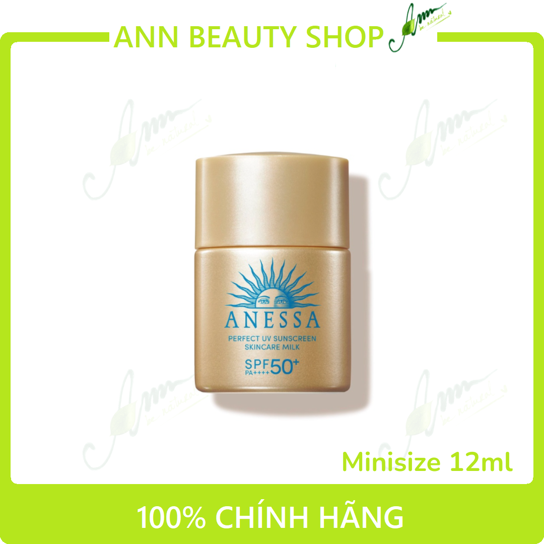 Sữa chống nắng Anessa Perfect UV Sunscreen Skincare Milk Minisize 12ml
