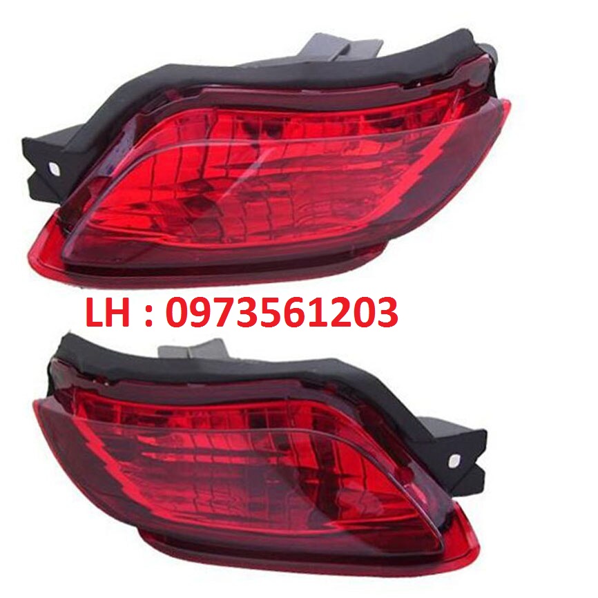 Đèn cản sau Vios 08-13, đèn phản quang ba đờ xốc sau Vios -tặng vòng xoay hương hoa