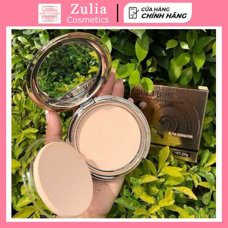 Phấn Nén Kiềm Dầu Sivanna Thái Lan Colors Natural And Delicate Beauty