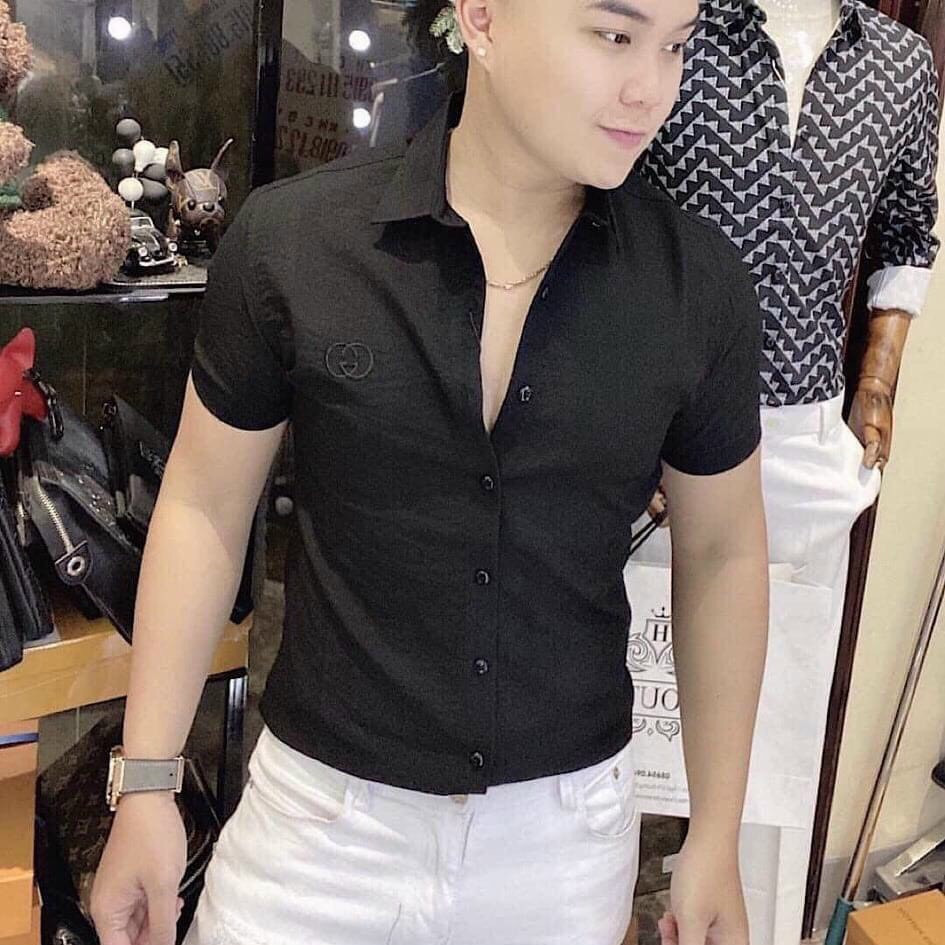 ÁO SOMI , ÁO SƠ MI NGẮN TAY NAM CỰC CHẤT - FORM ÔM SIÊU HOT - 2021 THỜI TRANG MỚI NHẤT HIỆN NAY