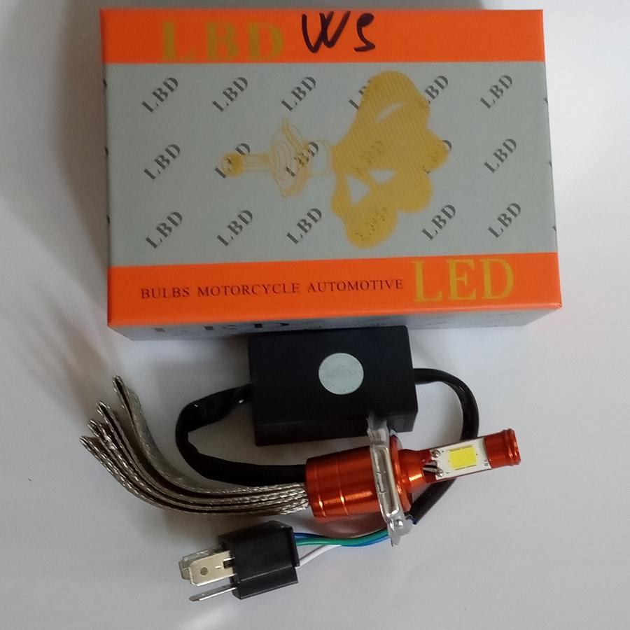 Bóng đèn led xe máy thương hiệu lbd chân h4 - 40w