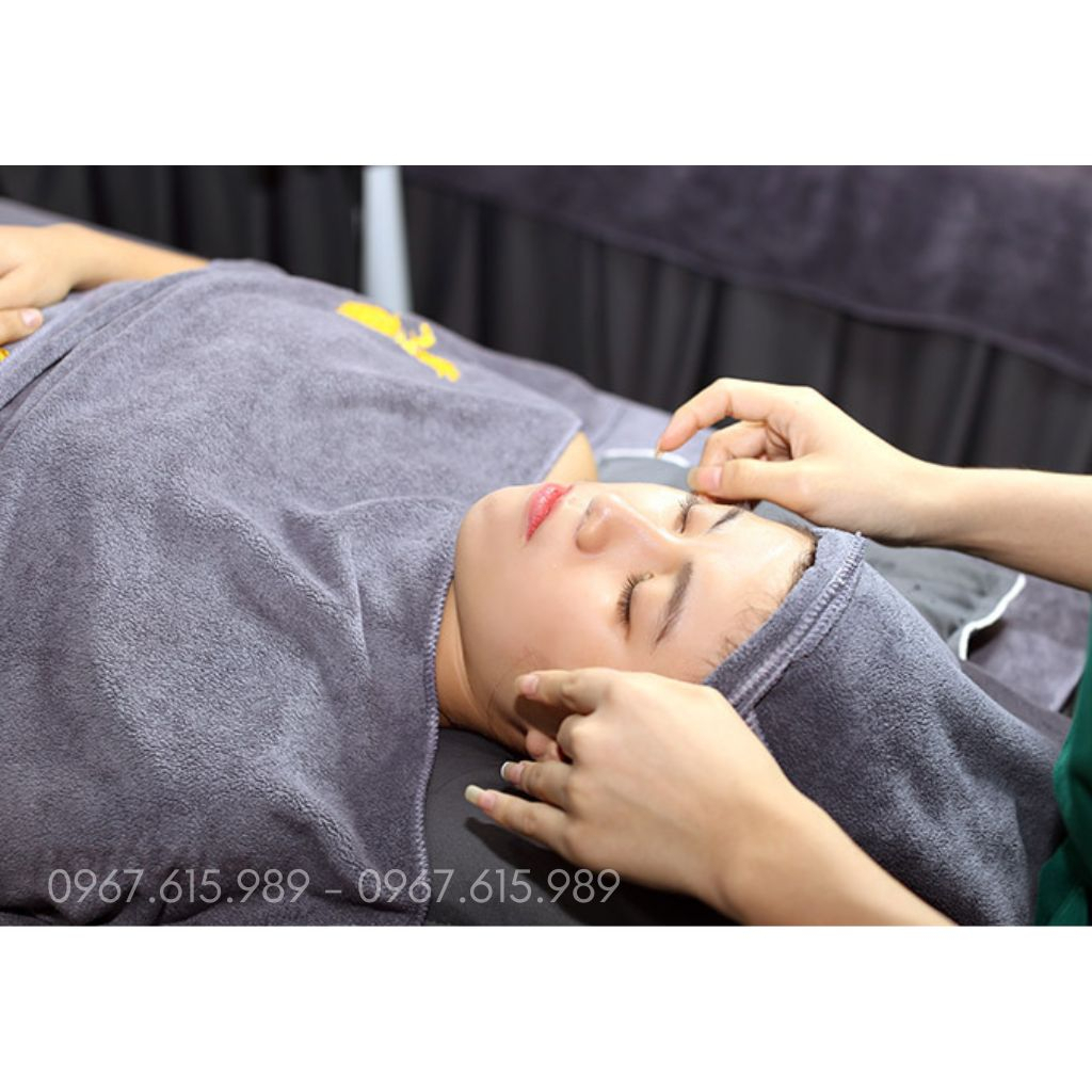 Khăn đắp spa 90x190 siêu thấm hút mềm mịn ko đổ lông.