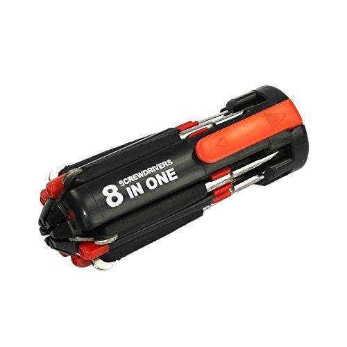 Bộ Tua Vít Đa Năng Vặn Ốc Vít 8 Trong 1 Có Đèn Led Screwdriver