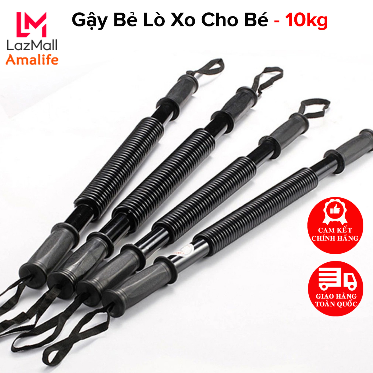 Gậy Bẻ Lò Xo 10kg Cho Các Bé Tập Thể Thao Thể Dục Tại Nhà Thanh Lò Xo Đàn Hồi Kháng Lực 10kg Trẻ Em Amalife