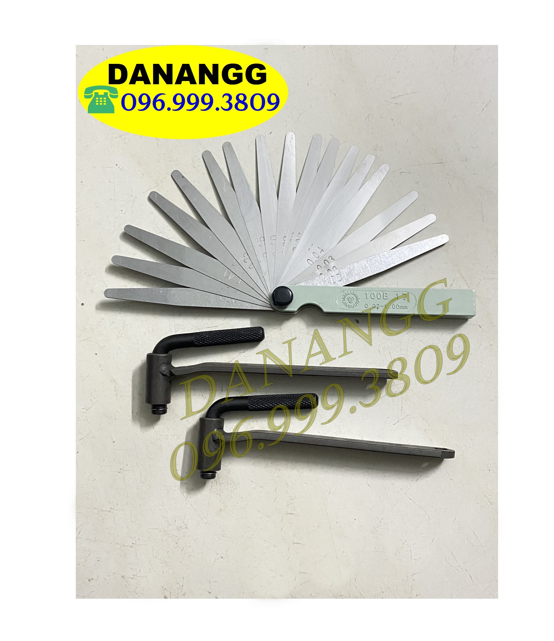 Bộ chình cò đôi 2 cây 8mm và 9mm có thước lá giúp chỉnh cò nhanh chóng với độ chính xác cao