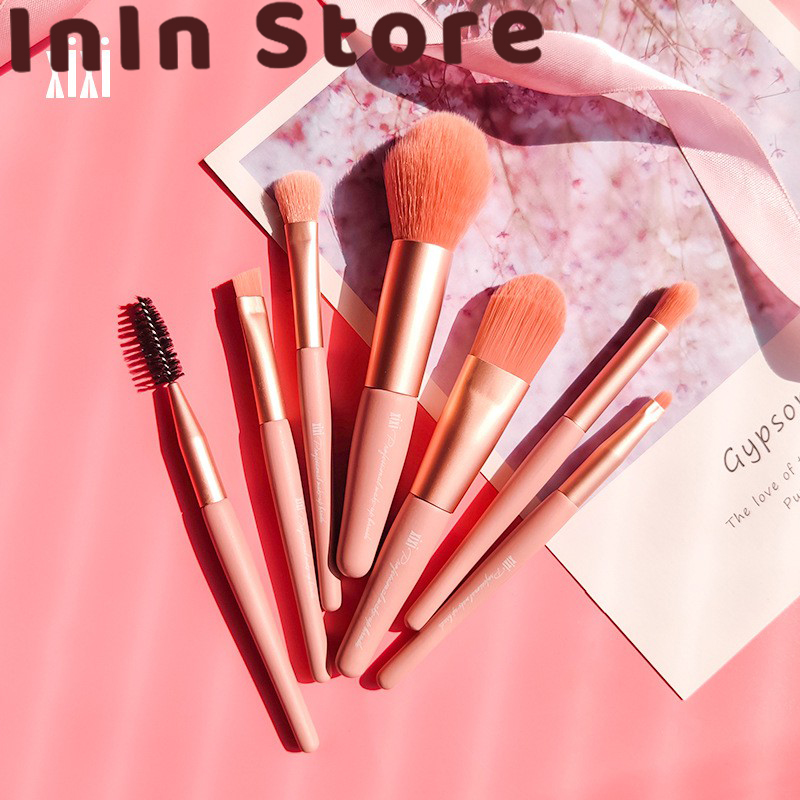 Bộ cọ 8 cây Professional Make Up Brush Set cọ 8 món túi zip Nội Địa Trung - InIn Store