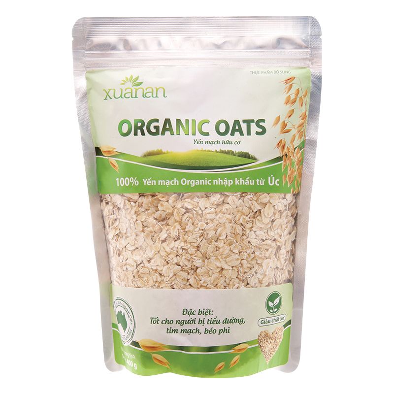 Yến mạch organic xuân an 400g