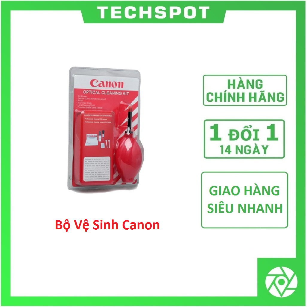 Bộ Dụng Cụ Vệ Sinh Máy Ảnh Nikon/Canon  Professional Cleaning Kit- Techspotvn