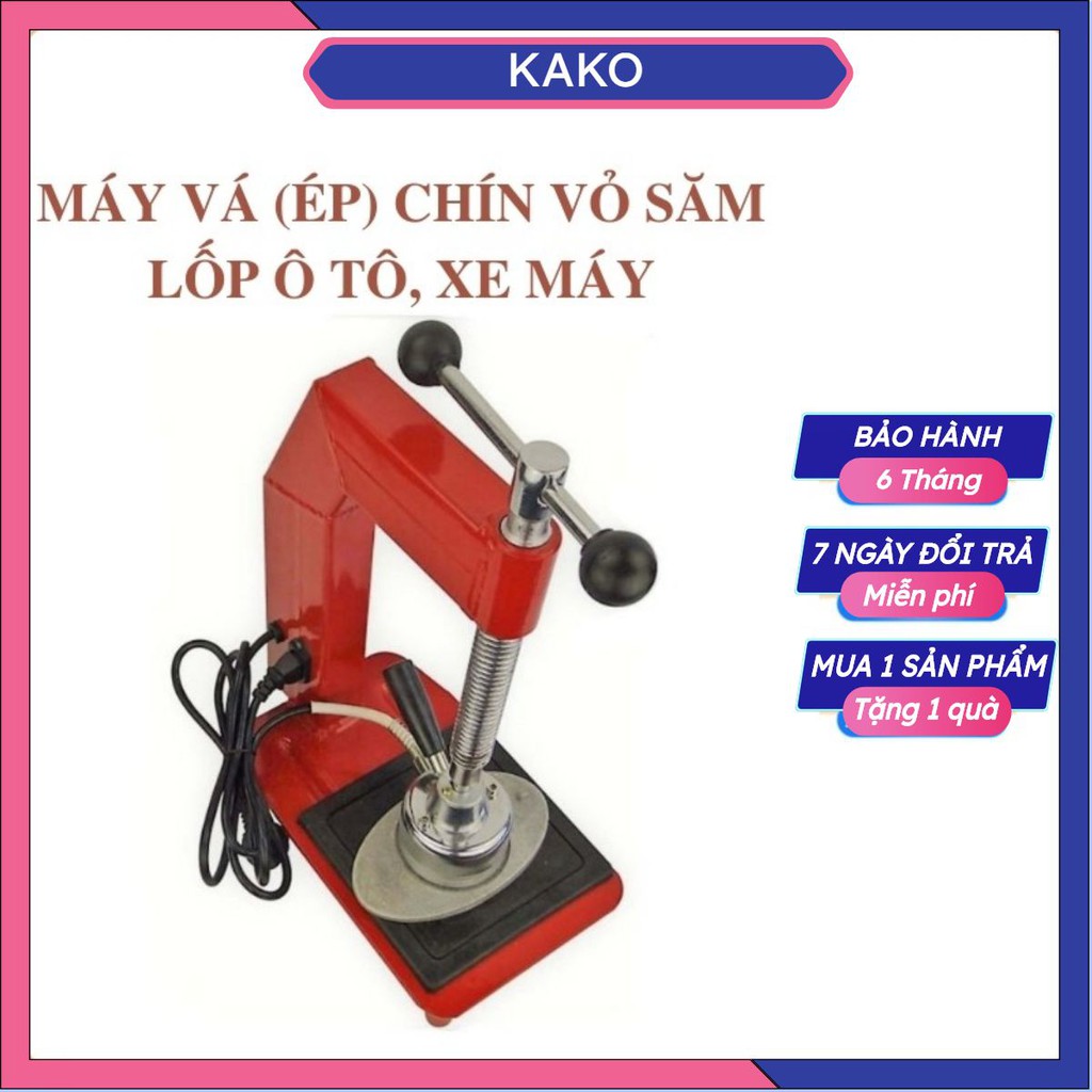 Máy vá ép chín vỏ săm lốp ô tô xe máy