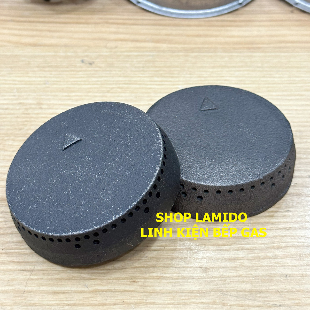 Combo 2 mâm chia lửa gang rinnai dùng thay thế bếp gas rinnai rv-150, rv-360 rv-370, r-2615, rv2715, rv-260, rv-270
