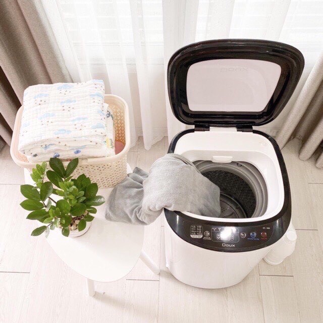 Máy giặt mini doux tự động hoàn toàn - chính hãng-bảo hành 1 năm|trắng
