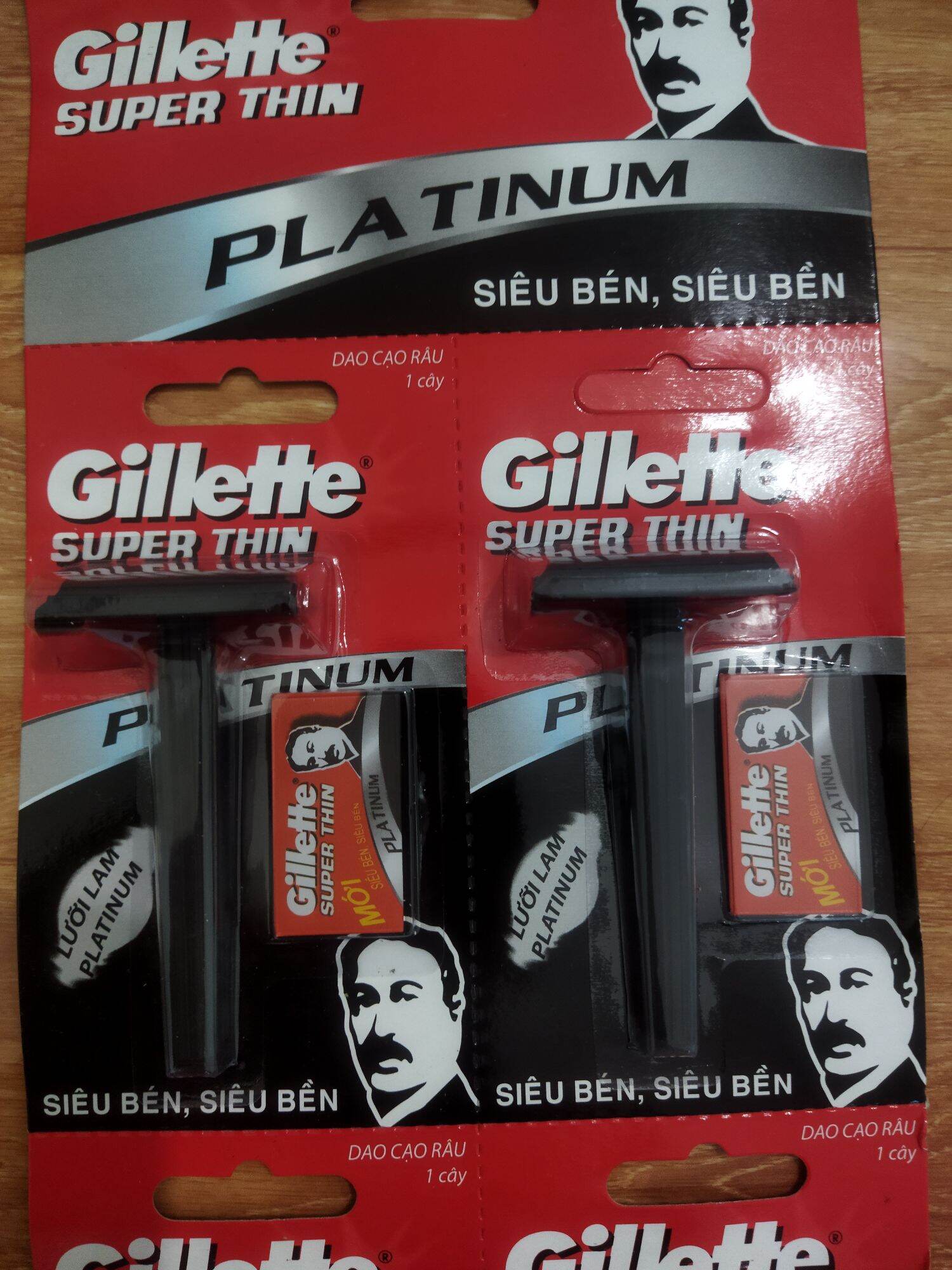 Dao cạo râu gillette 1 vỉ