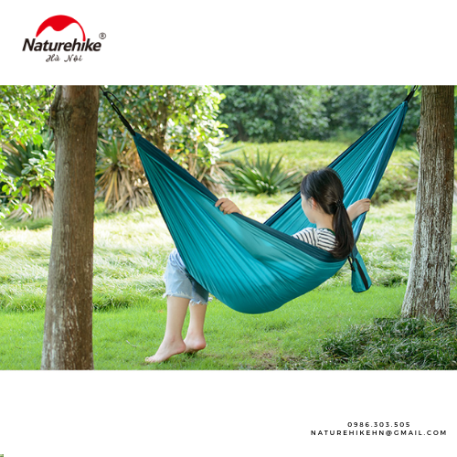 Full phụ kiện - Võng đơn gấp gọn siêu nhẹ Naturehike đâỳ đủ phụ kiện, cam kết hàng chính hãng, đúng mô tả, chất lượng đảm bảo