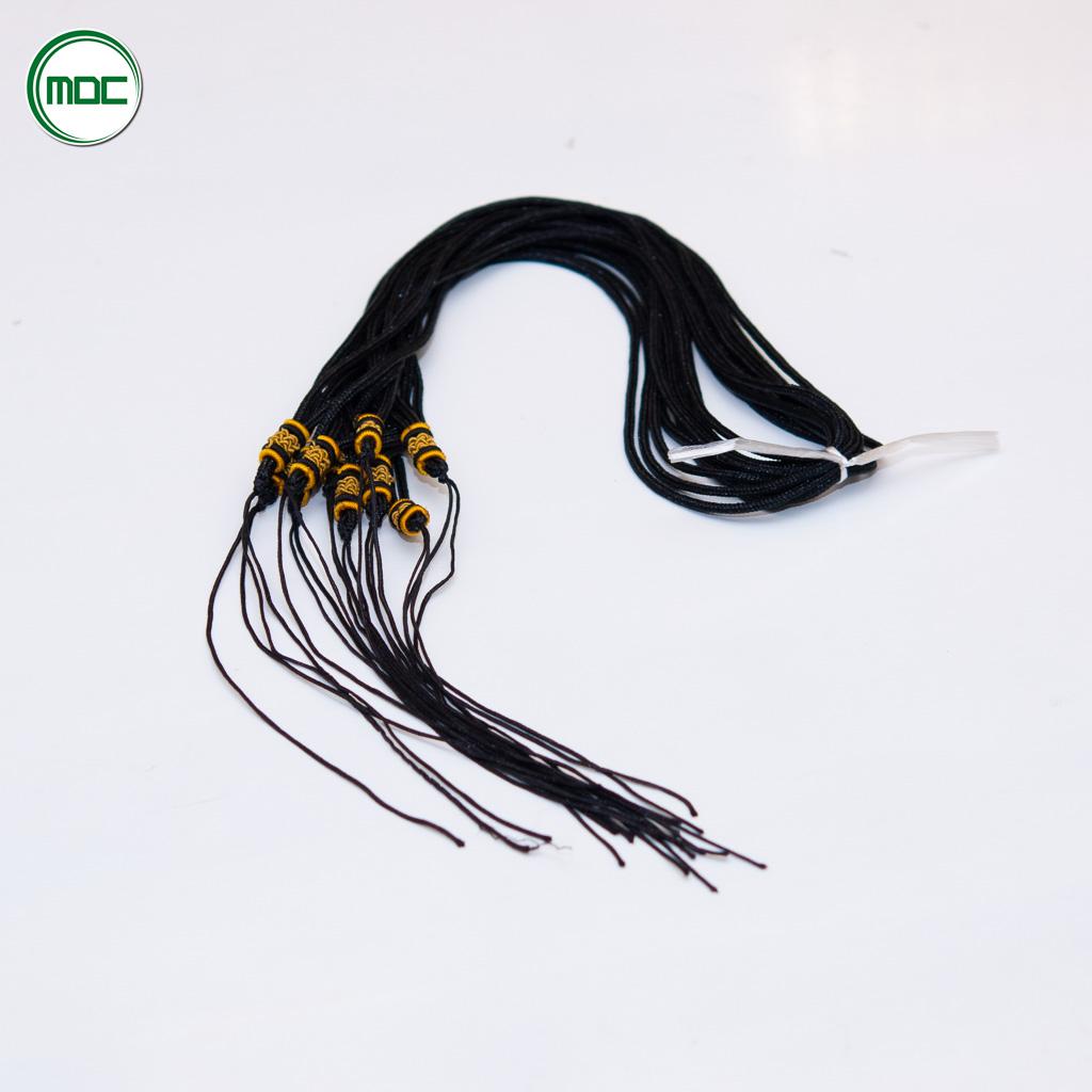 Dây đeo cổ happy màu đen phối vang dài 31 cm