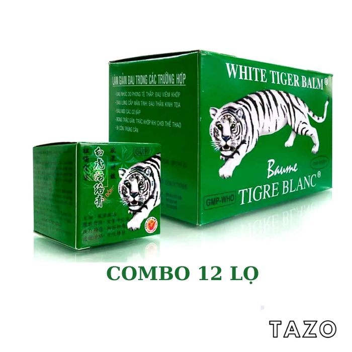 COMBO 12 LỌ - Cao Bạch Hổ Hoạt Lạc Cao 20g