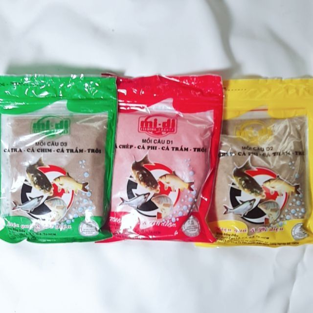 Mồi cám D1 , D2 , D3  (cam kết bán hàng chất lượng có bảo hành)