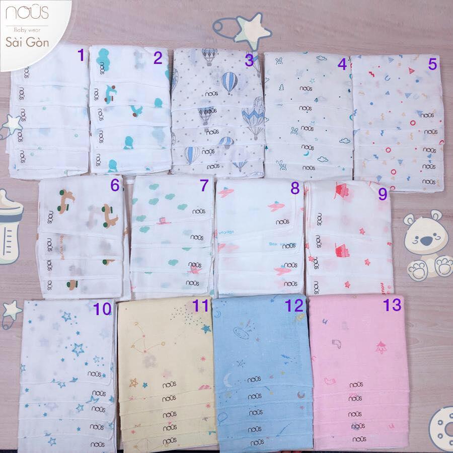 Khăn sữa Nous (10 mẫu)