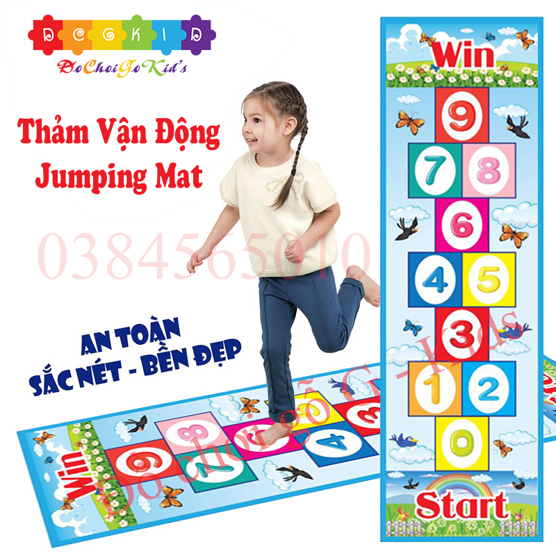 [HOÀN TIỀN 6%]Thảm vận động đa năng Jumping Mat