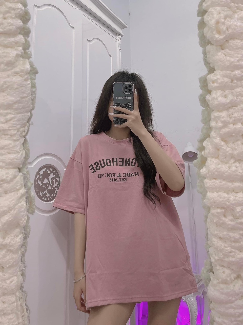 Áo phông nam Áo phông nữ , Áo Áo phông stone, áo cộc tay mùa hè áo cotton mát cực chất hót hót hóttren