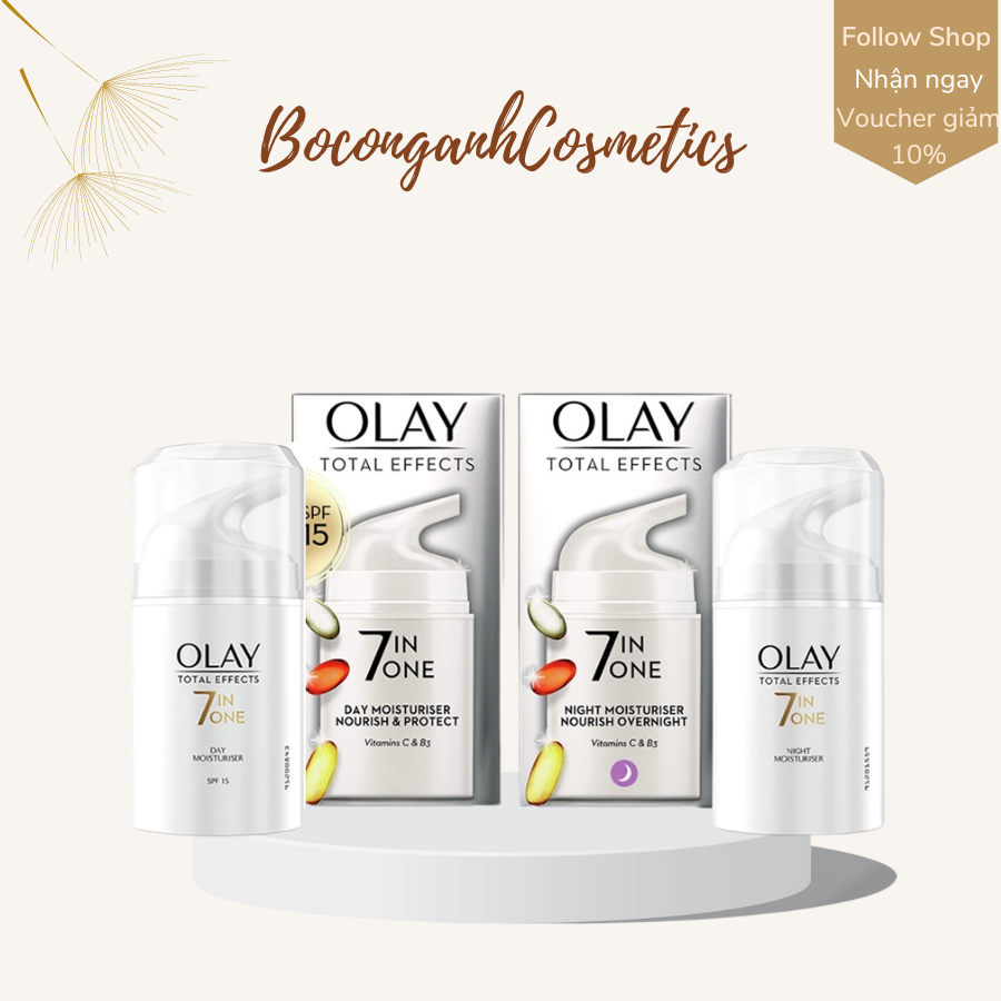 Kem dưỡng olay total effect 7 in 1 50ml bản anh.