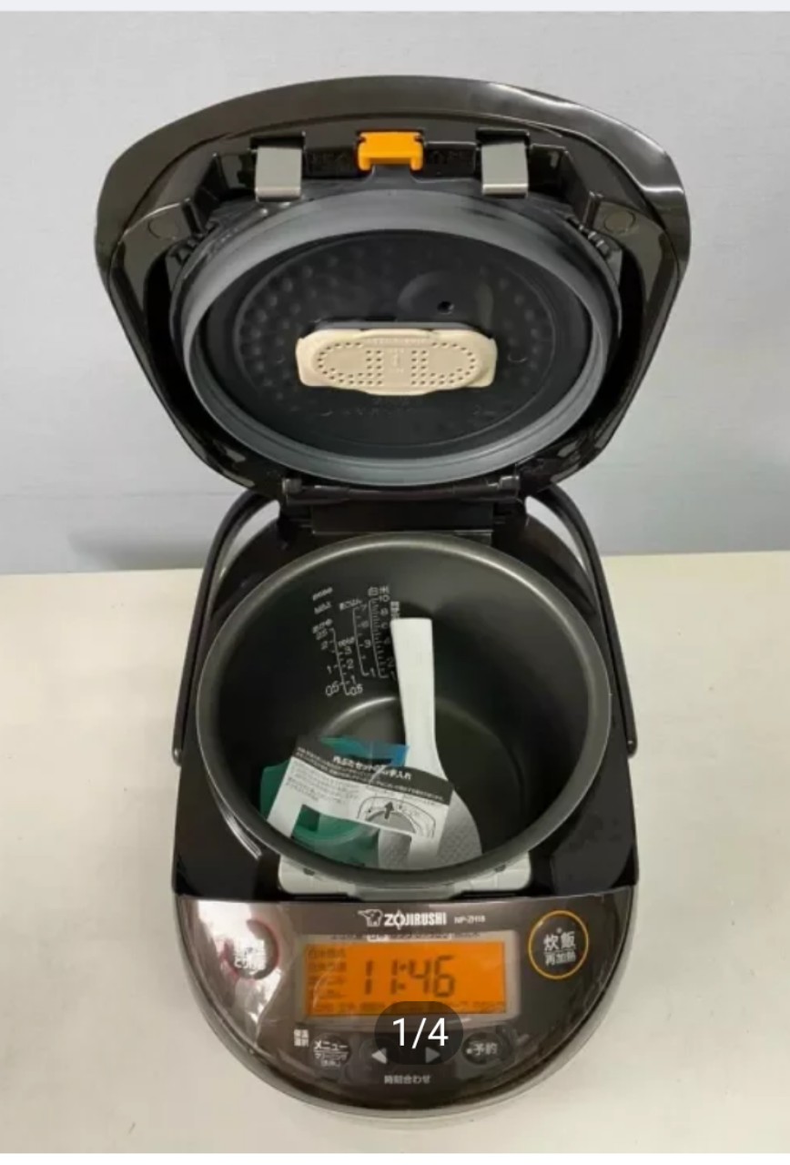 [ HÀNG CHÍNH HÃNG - 2 NĂM],  ] Nồi Cơm Cao Tần  Áp Suất Zojirushi SUKO Nội  Địa Nhật NP-ZH18-TD /SUKO 1.8L zin,  Mới  100%. Bảo  hành 24 tháng, Điện 100V, 1370W.  Nồi  Chuẩn  , Nấu  Cơm Siêu