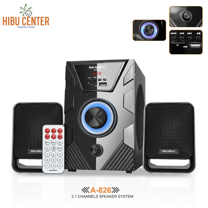 Loa vi tính kết nối bluetooth soundmax a-826 - hibucenter