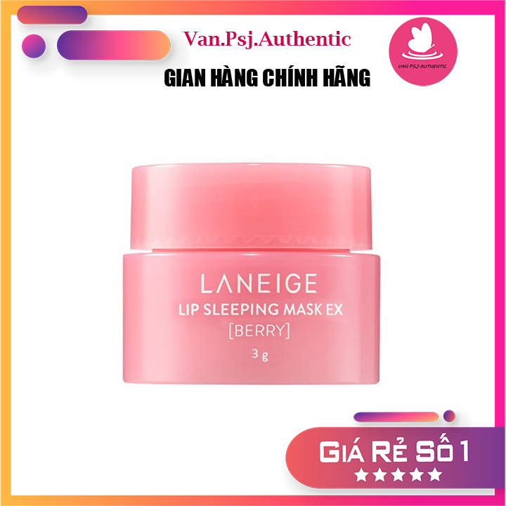 Ủ môi thần thành laneige 3g - hồng berry
