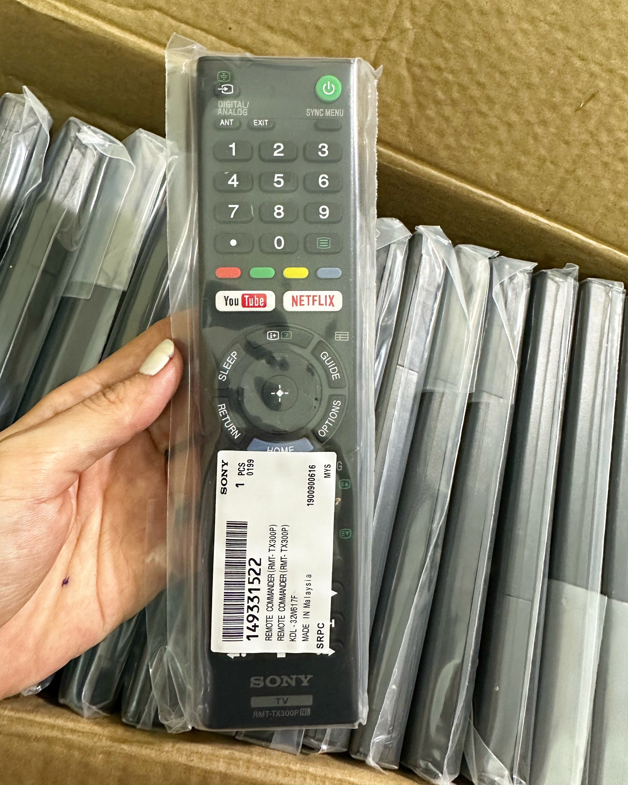 Điều khiển tivi sony rmt-tx300p xịn hãng