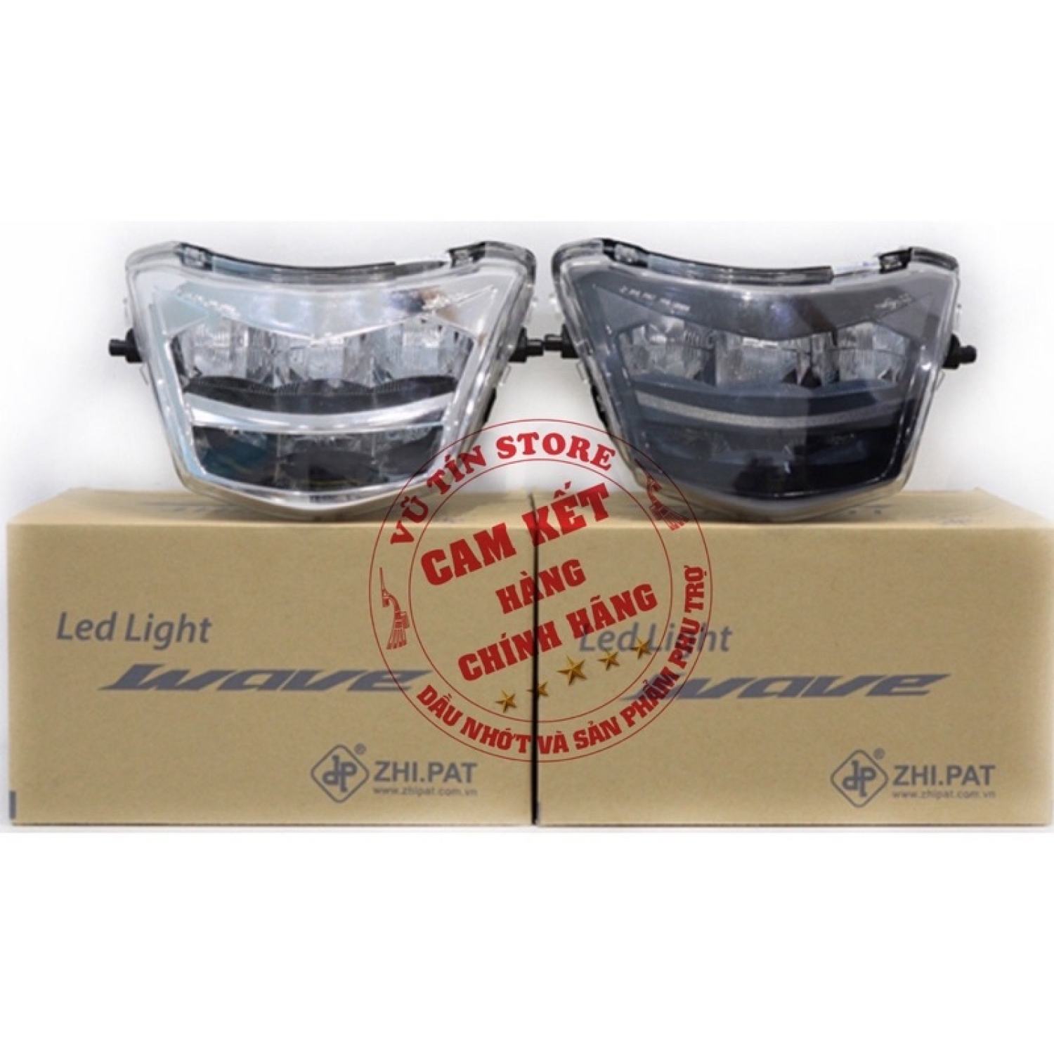 Cụm đèn led 2 tầng zipat cho wave