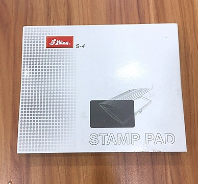Hộp mực dấu Shiny SP-4 màu xanh