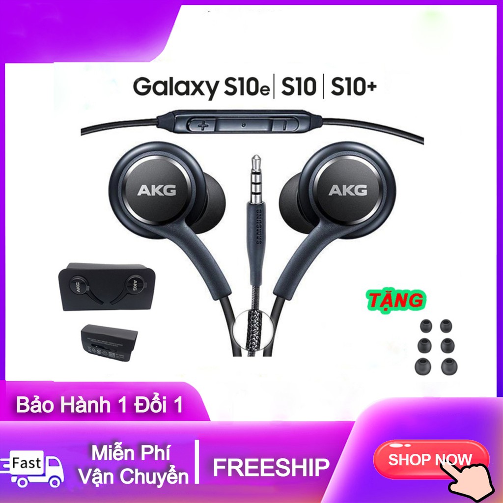 [HCM]Tai nghe Samsung Galaxy S10/S10+ chính hãng AKG - BẢO HÀNH 12 THÁNG.