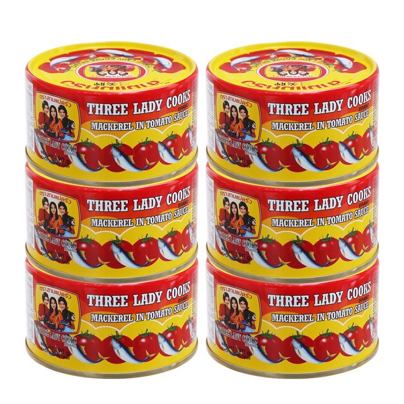 Lốc 3 hộp cá ba cô gái 190g
