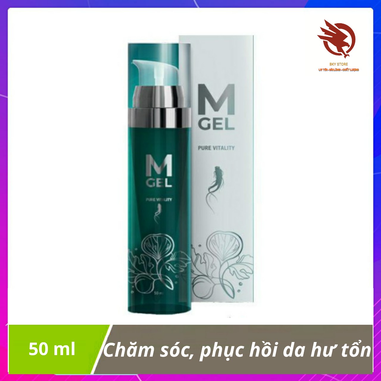 ✎✷┇ [HCM][ XẢ KHO ] - Mgel ( gel millenium vision ) chăm sóc phục hồi da hư tổn