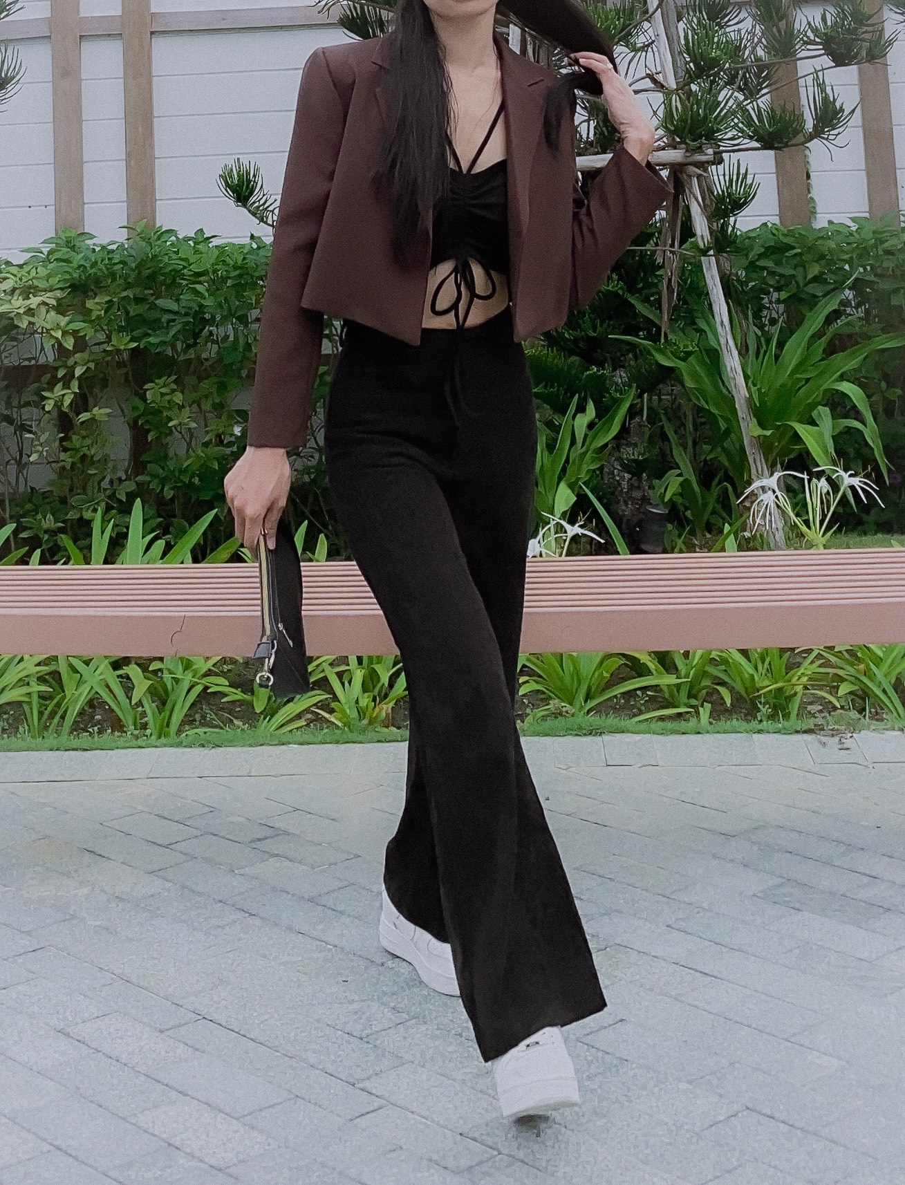 Dalla quần dài nữ ống rộng