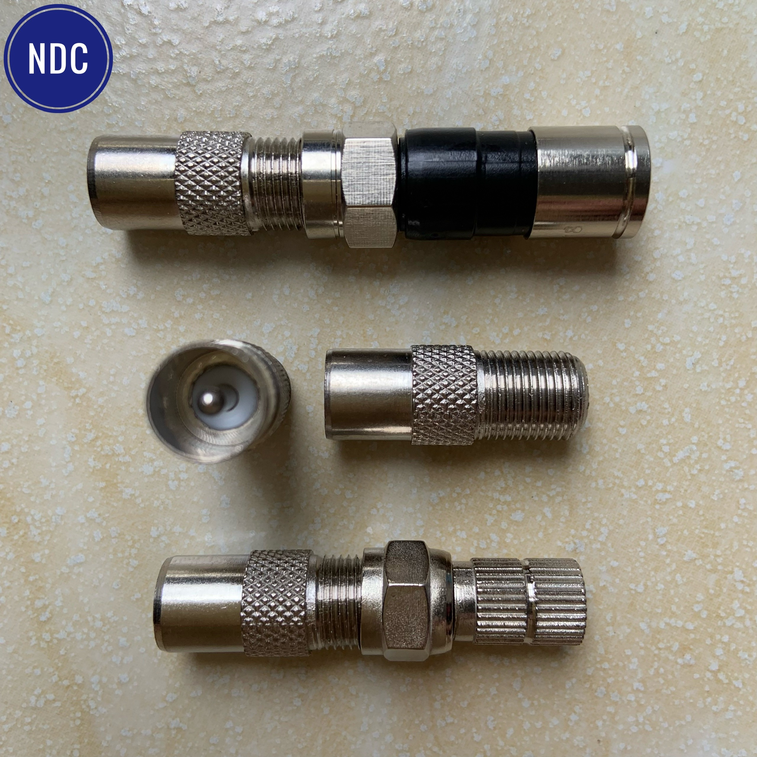 [HCM]Bộ Jack TV Rắc Tivi Đực Thẳng Góc SFZ111 (LOẠI 1) Chống Nhiễu Cực Tốt