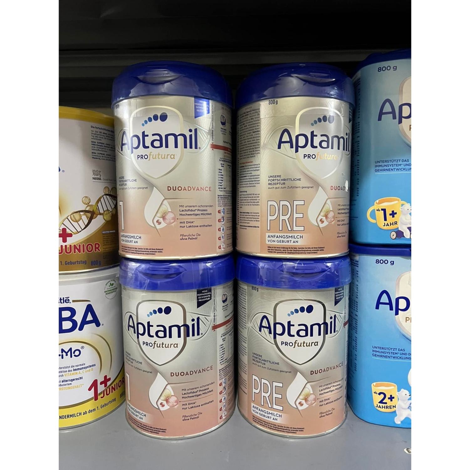 Sữa aptamil đức bạc pre,1,2 800g