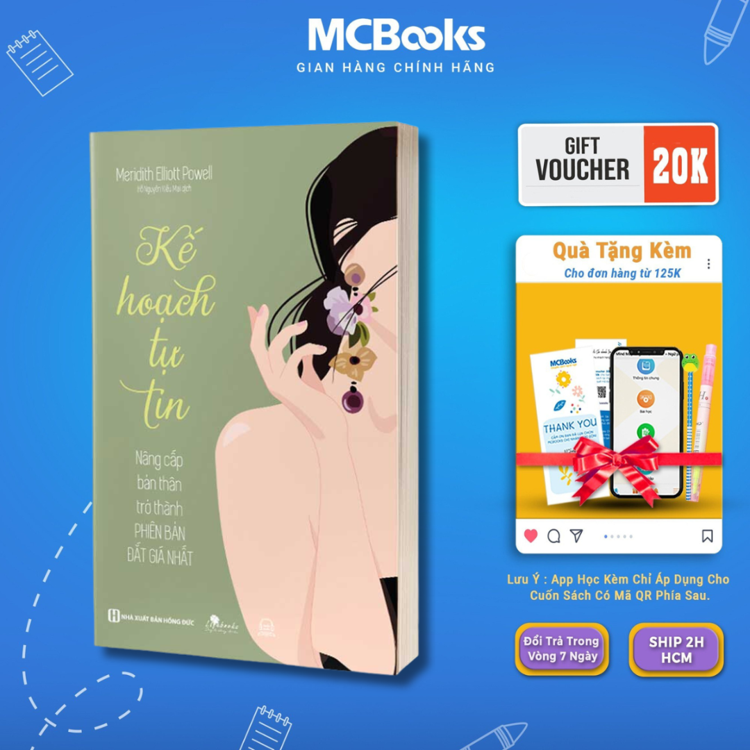 Sách kế hoạch tự tin - nâng cấp bản thân trở thành phiên bản đắt giá nhất - phát triển bản thân bizbooks